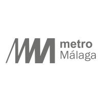 Logotipo de nuestro cliente Metro Málaga